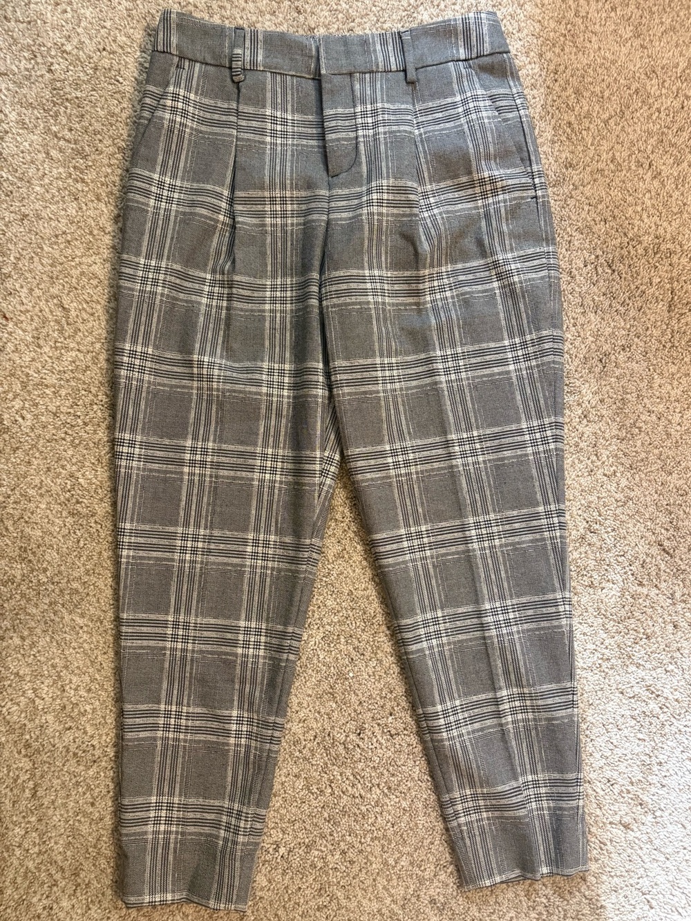 NWT Banana Republic Plaid Pants, Size 2
